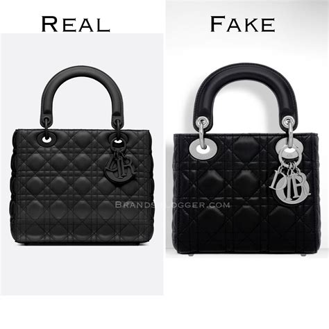 fake lady dior bag vs real|real dior bag.